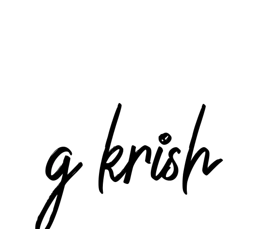 Handwritten Signature for G-krish - Style 149 Online