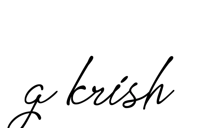 Handwritten Signature for G-krish - Style 151 Online