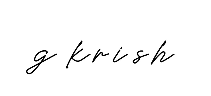 Handwritten Signature for G-krish - Style 152 Online