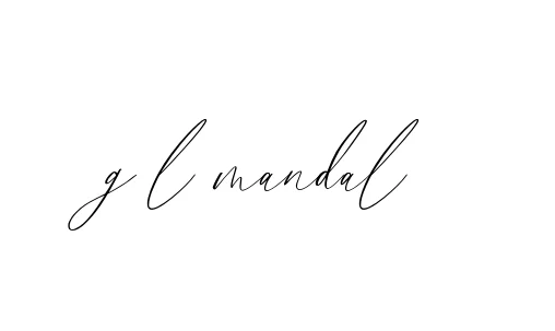 Handwritten Signature for G-l-mandal - Style 134 Online