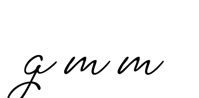 Handwritten Signature for G-m-m - Style 151 Online