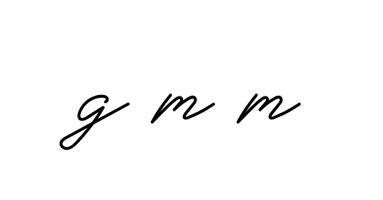 Handwritten Signature for G-m-m - Style 152 Online