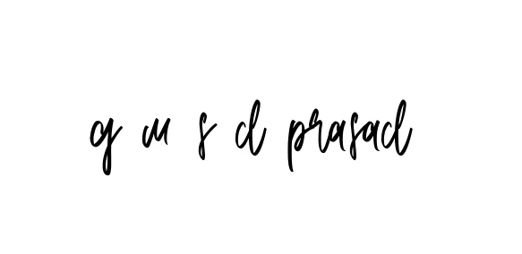 Handwritten Signature for G-m-s-d-prasad- - Style 143 Online