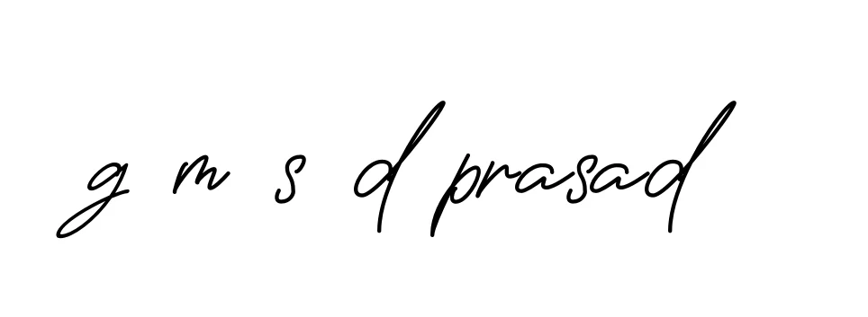 Handwritten Signature for G-m-s-d-prasad- - Style 150 Online