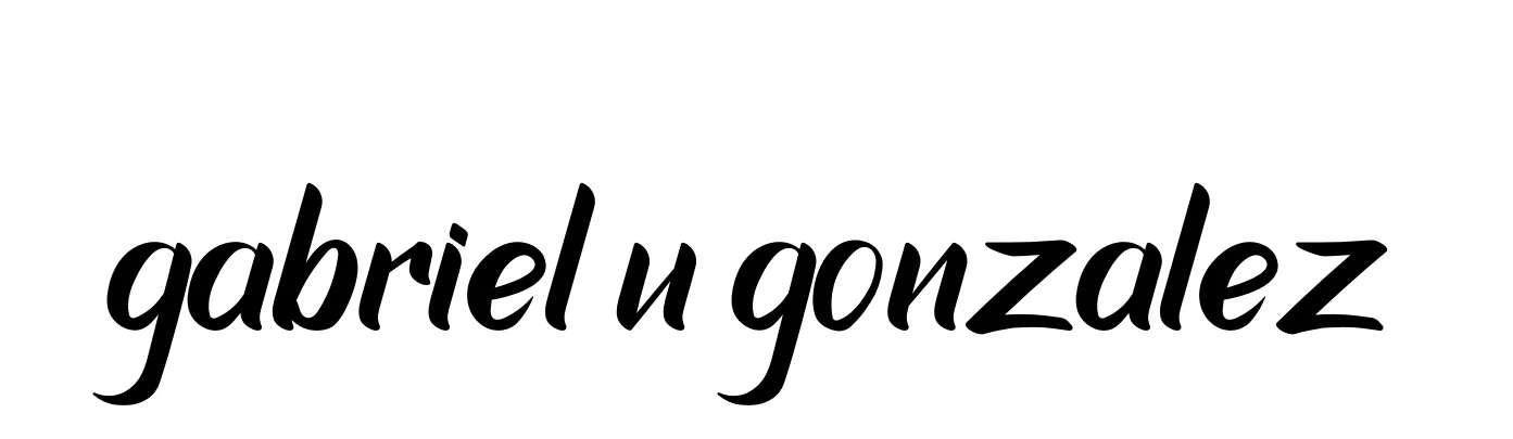 Handwritten Signature for Gabriel-u-gonzalez - Style 153 Online