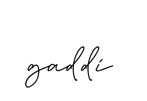 Gaddi signature