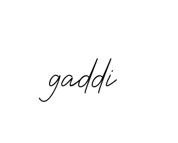 Gaddi signature