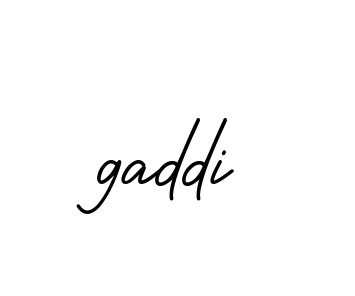 Gaddi signature