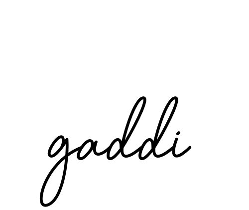 Gaddi signature