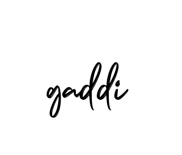 Gaddi signature