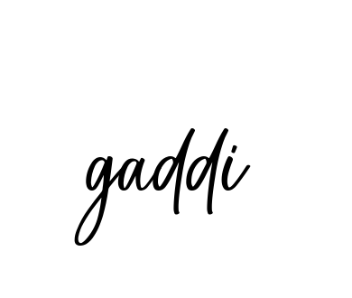 Gaddi signature