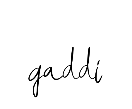 Gaddi signature