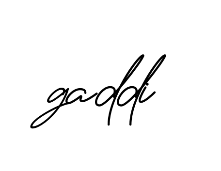Gaddi signature