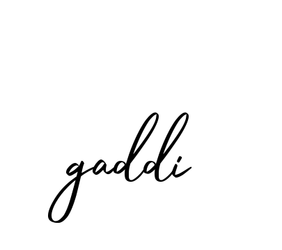 Gaddi signature