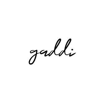 Gaddi signature