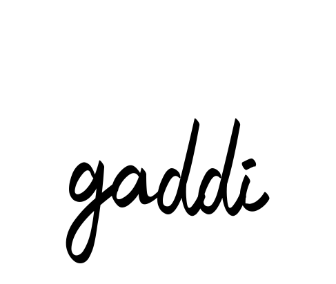 Gaddi signature