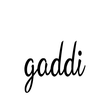 Gaddi signature