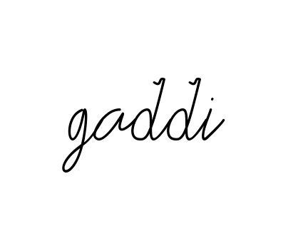 Gaddi signature