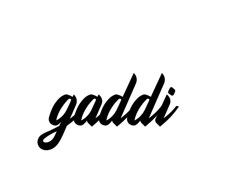Gaddi signature