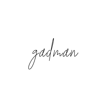 Gadman signature