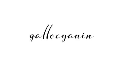 Handwritten Signature for Gallocyanin - Style 132 Online