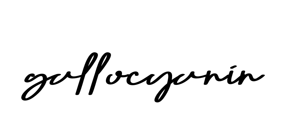 Handwritten Signature for Gallocyanin - Style 135 Online
