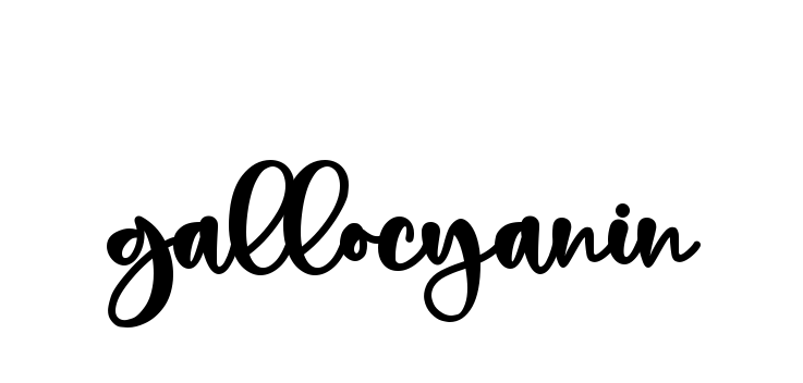 Handwritten Signature for Gallocyanin - Style 136 Online