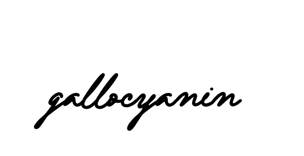 Handwritten Signature for Gallocyanin - Style 138 Online