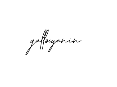 Handwritten Signature for Gallocyanin - Style 139 Online