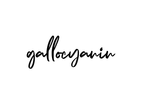 Handwritten Signature for Gallocyanin - Style 141 Online