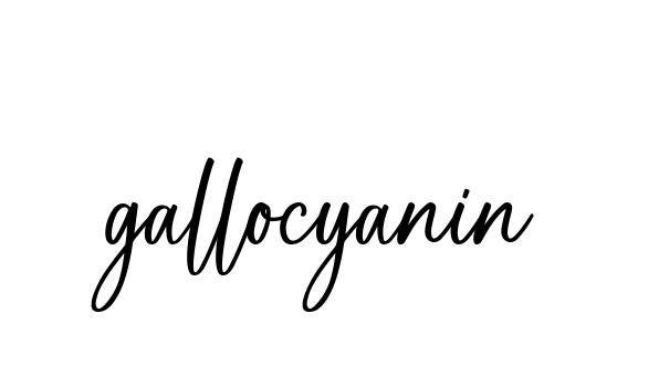 Handwritten Signature for Gallocyanin - Style 142 Online