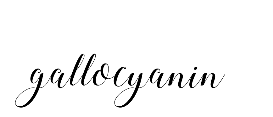 Handwritten Signature for Gallocyanin - Style 144 Online