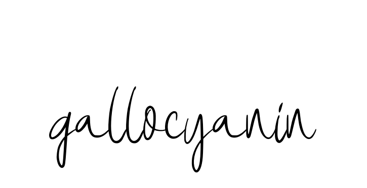 Handwritten Signature for Gallocyanin - Style 146 Online