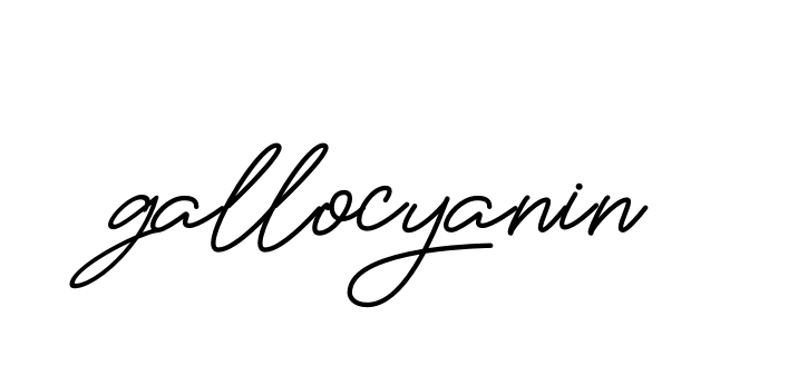 Handwritten Signature for Gallocyanin - Style 150 Online