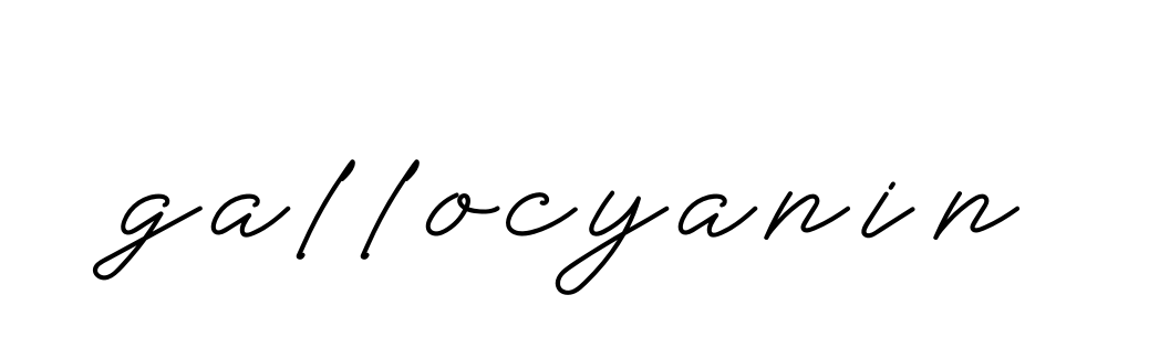 Handwritten Signature for Gallocyanin - Style 152 Online