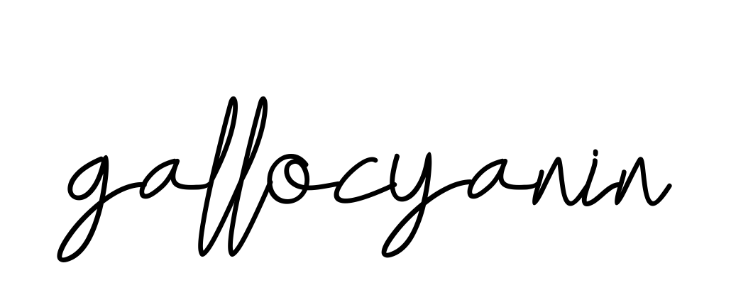 Handwritten Signature for Gallocyanin - Style 155 Online