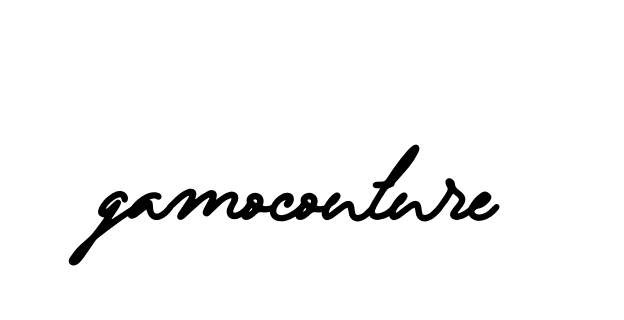 Handwritten Signature for Gamocouture - Style 138 Online