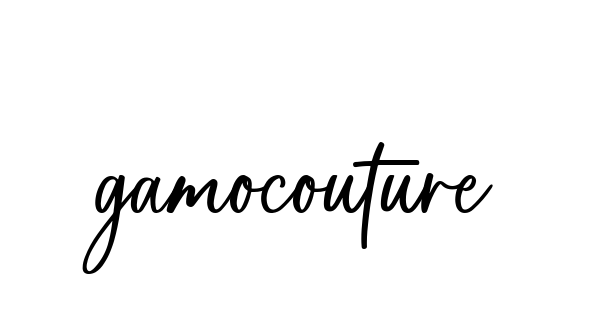 Handwritten Signature for Gamocouture - Style 142 Online