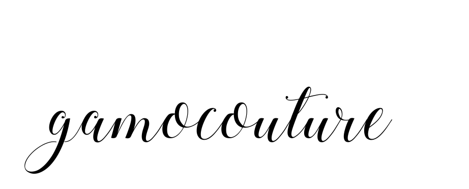 Handwritten Signature for Gamocouture - Style 144 Online