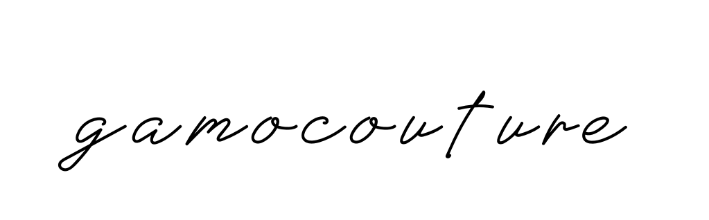 Handwritten Signature for Gamocouture - Style 152 Online