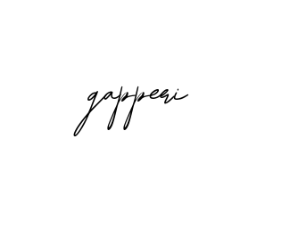 Handwritten Signature for Gapperi - Style 139 Online