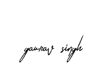 Handwritten Signature for Gaurav-singh - Style 133 Online