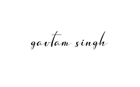 Handwritten Signature for Gautam-singh - Style 132 Online