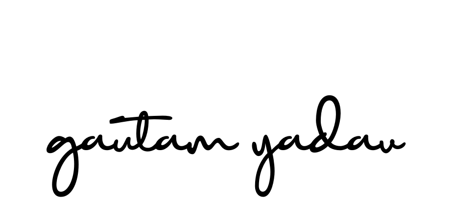 Gautam-yadav signature
