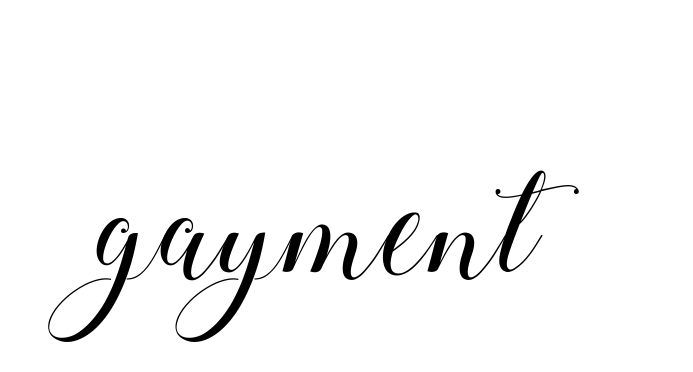 Handwritten Signature for Gayment - Style 144 Online