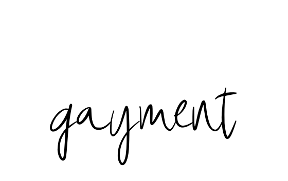 Handwritten Signature for Gayment - Style 146 Online
