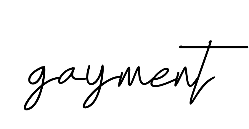 Handwritten Signature for Gayment - Style 155 Online