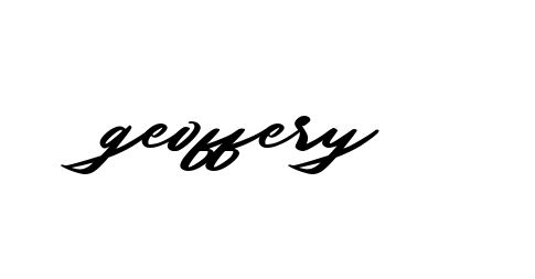 Handwritten Signature for Geoffery - Style 140 Online