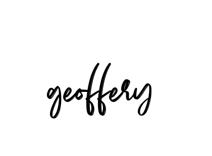 Handwritten Signature for Geoffery - Style 141 Online
