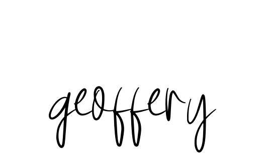 Handwritten Signature for Geoffery - Style 146 Online